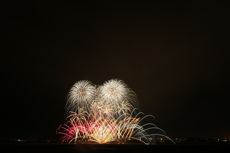 Abe River Fireworks Festival