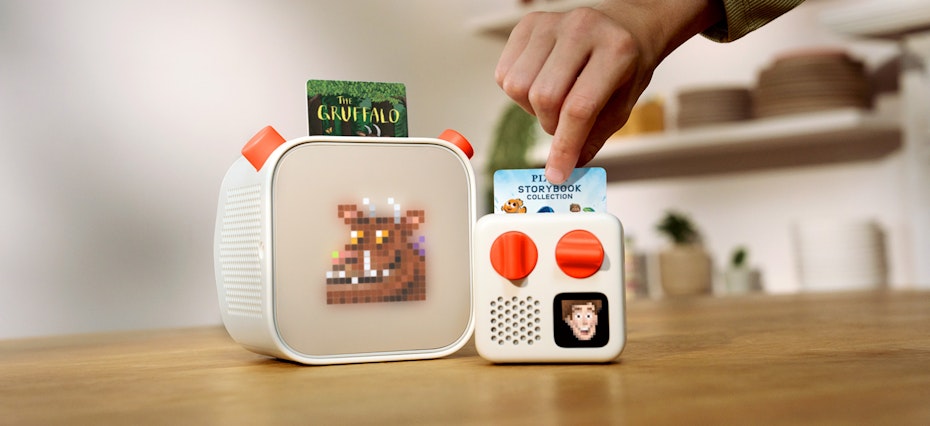 Yoto Player with The Gruffalo and the Yoto Mini with Disney Princess Storybook