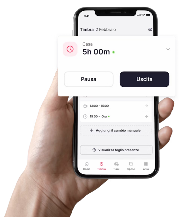 Mobile App L'app mobile del software HR per hotel di Factorial