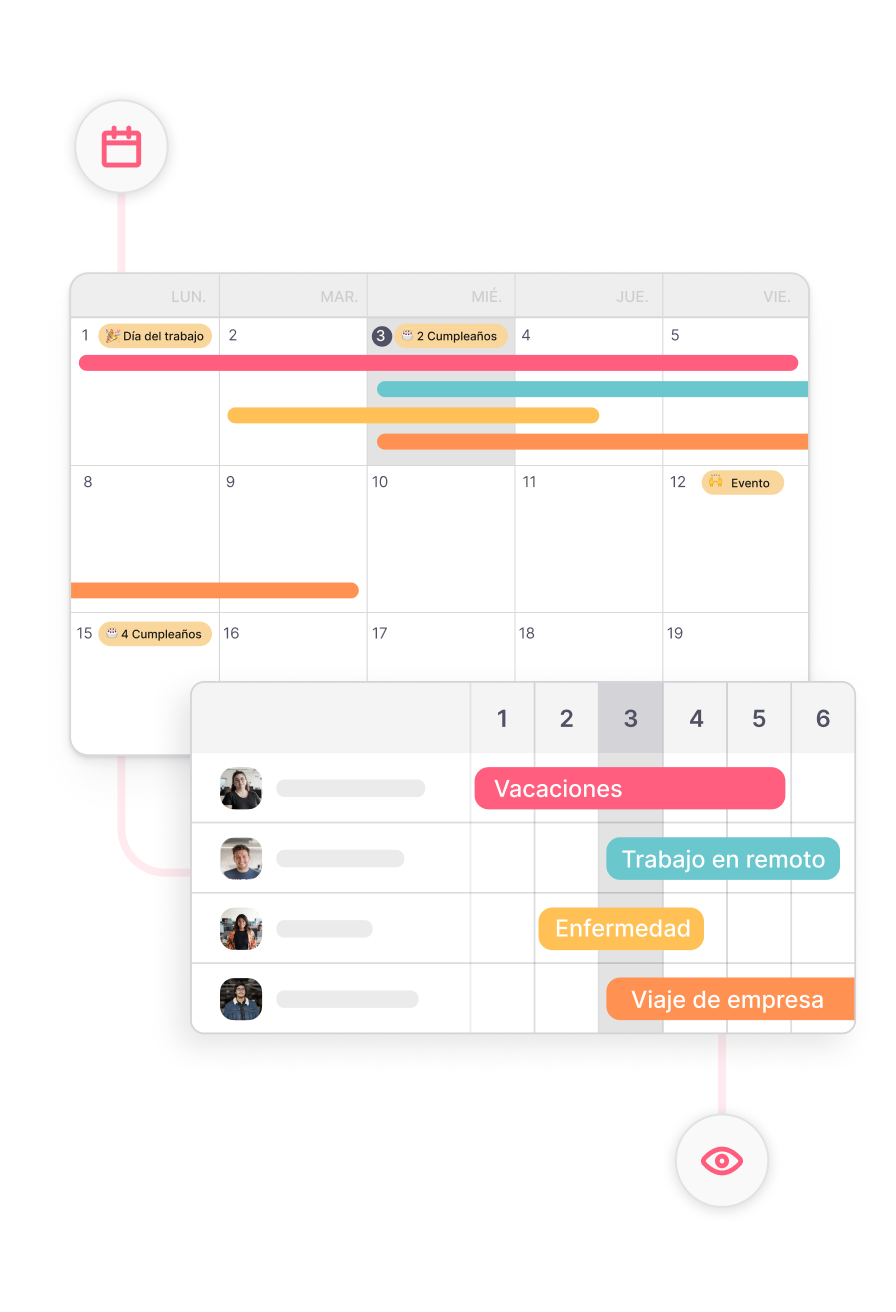 calendario para gestión de vacaciones gestor de vacaciones y ausencias laborales