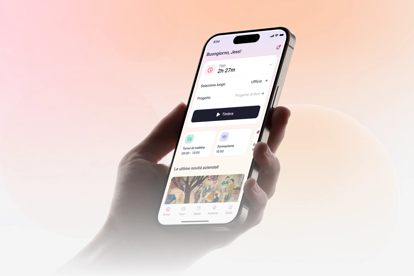 Gestione completa, anche da App Gestione completa, anche da App