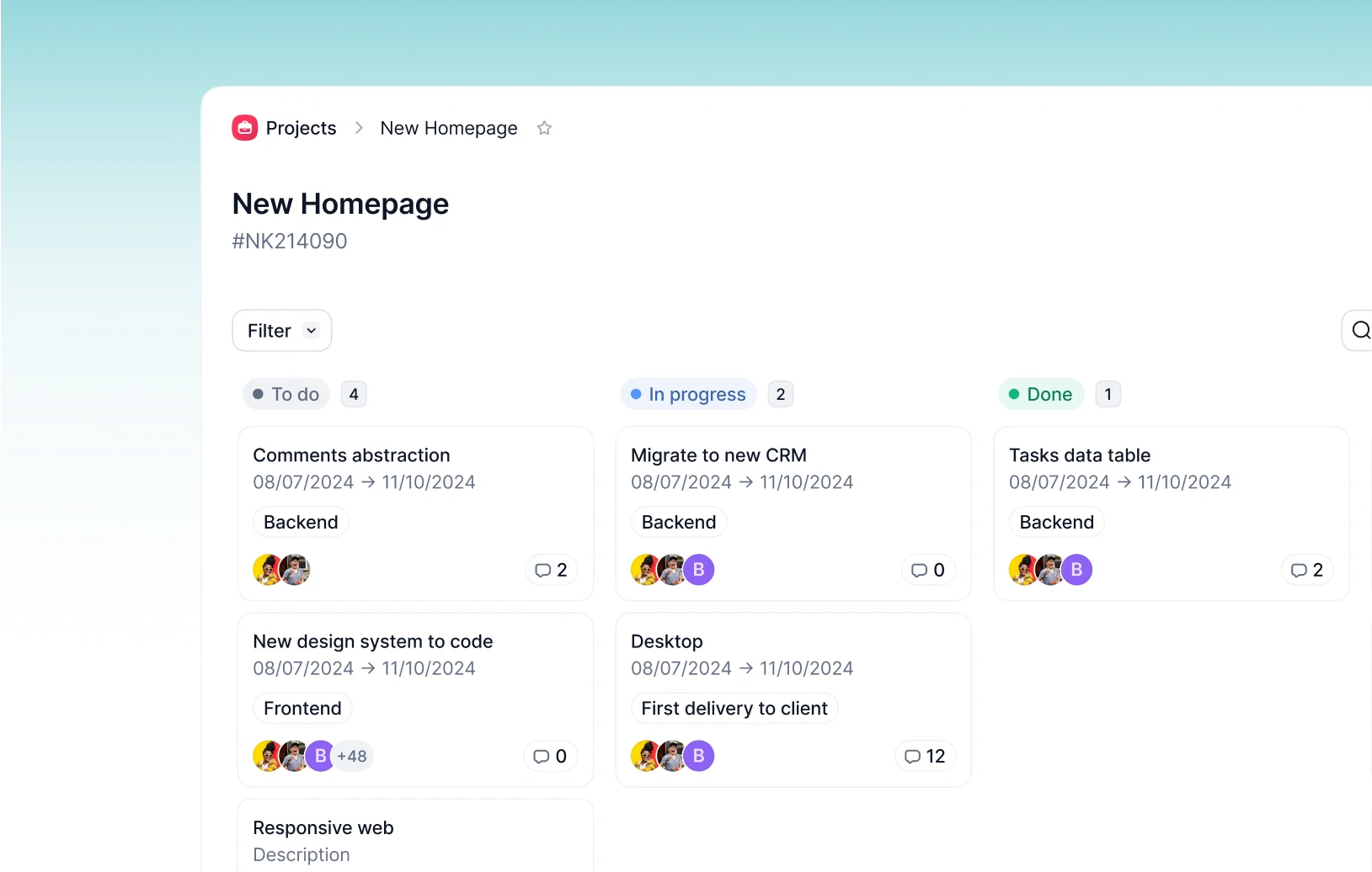kanban view in tasks kanban view in tasks